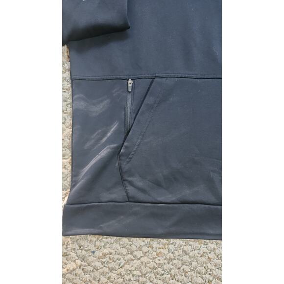 Nike Dri Fit Black Standard Fit Pullover Hoodie Men's Size Large - Picture 3 of 8